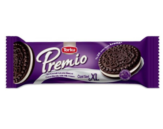 TORKU PREMİO SÜTLÜ KREMALI KAKAOLU BİSKÜVİ