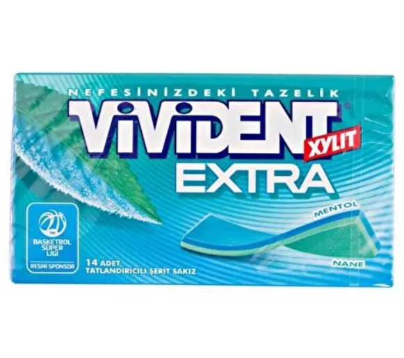 VİVİDENT CEP CÜZDAN NANE MENTOL26 GR