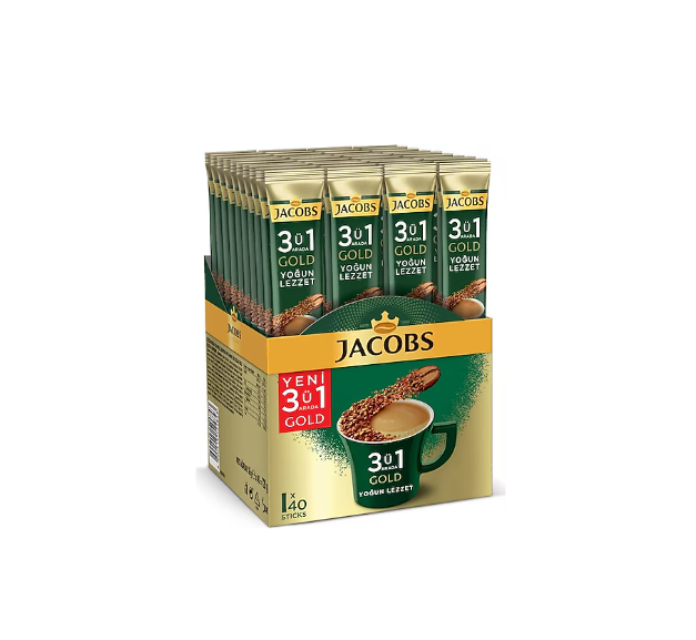 JACOBS GOLD 3 Ü 1 ARADA YOĞUN LEZZET (40)