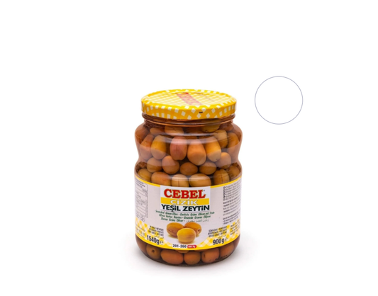 CEBEL YEŞİL ZEYTİN ÇİZİK 900 GR