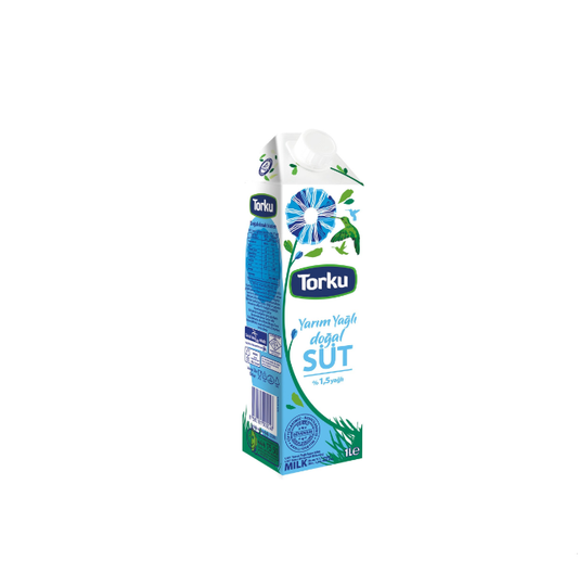 TORKU SÜT YARIM YAĞLI 1 LT