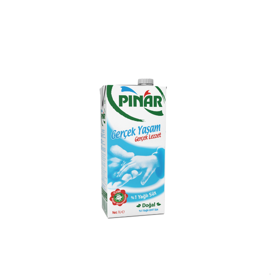 PINAR SÜT YARIM YAĞLI %1  1 L