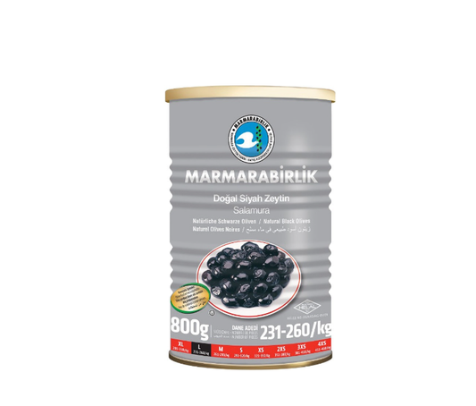 M.BİRLİK ZEYTİN VAKUMLU HİPER 231-260 (L) 800 GR