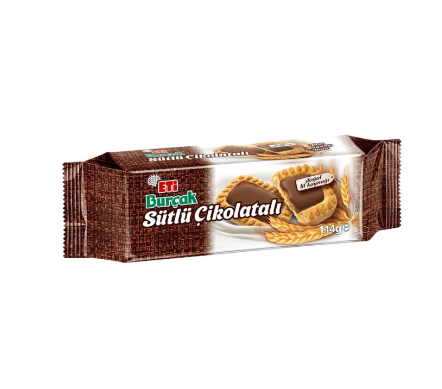ETİ BURÇAK SÜTLÜ ÇİKOLATALI 114G