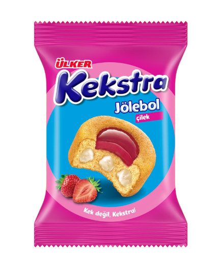 ÜLKER KEKSTRA JÖLEBOL ÇİLEKLİ