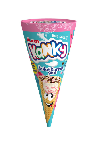 ÜLKER KANKY ÇİLEK BULUT KORNET