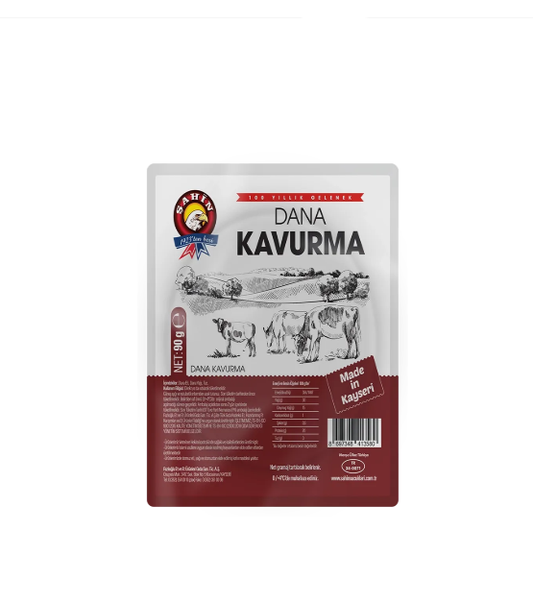 ŞAHİN KAVURMA VAKUMLU DİLİM 90 GR