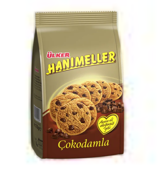 ÜLKER HANIMELLER ÇOKODAMLA POŞETLİ 150 GR