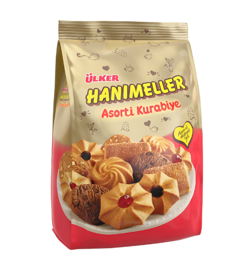 ÜLKER HANIMELLER ASORTİ POŞETLİ 150 GR