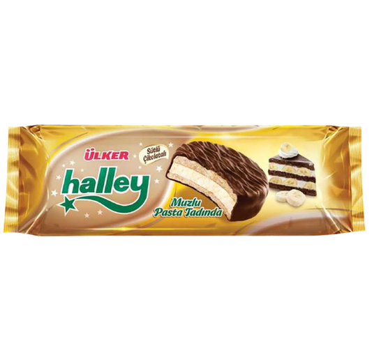 ÜLKER HALLEY MUZLU PASTA TADINDA 210 GR