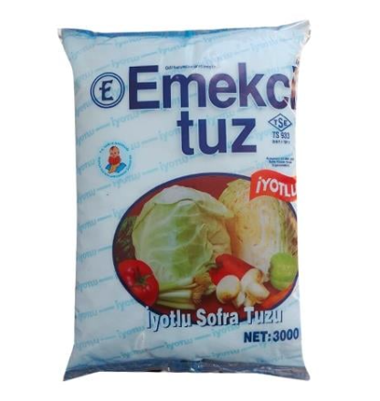 EMEKÇİ TUZ İRİ SALAMURA 3 KG