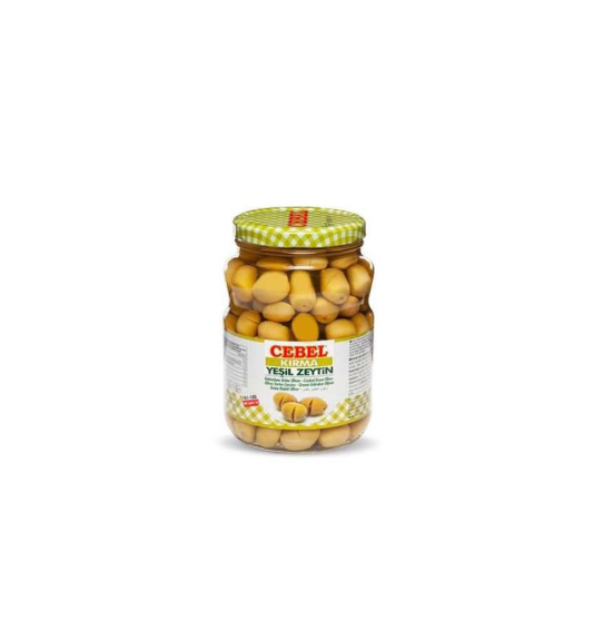 CEBEL YEŞİL ZEYTİN KIRMA 900 GR