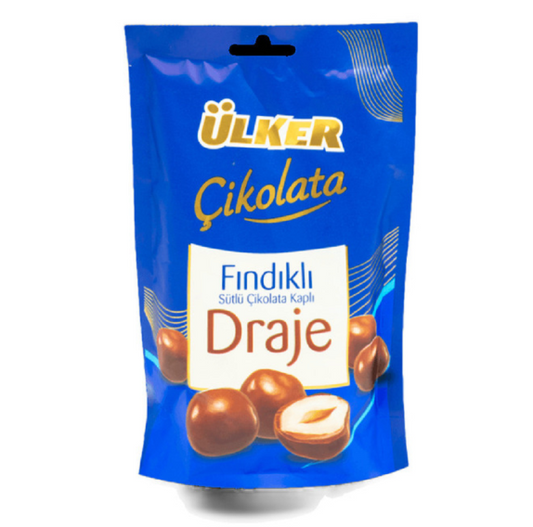 ÜLKER FINDIKLI DRAJE ÇİKOLATALI 67 GR