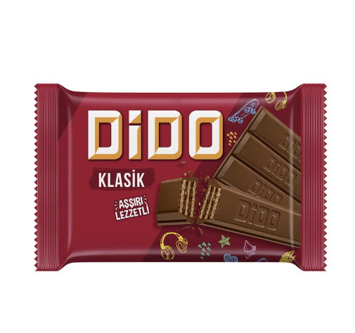 ÜLKER DİDO KARE ÇİKOLATA GOFRET 55 GR