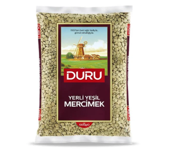 DURU YEŞİL MERCİMEK 1 KG