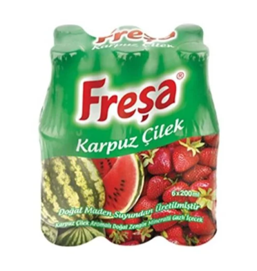 FREŞA SODA KARPUZ VE ÇİLEK 6 LI
