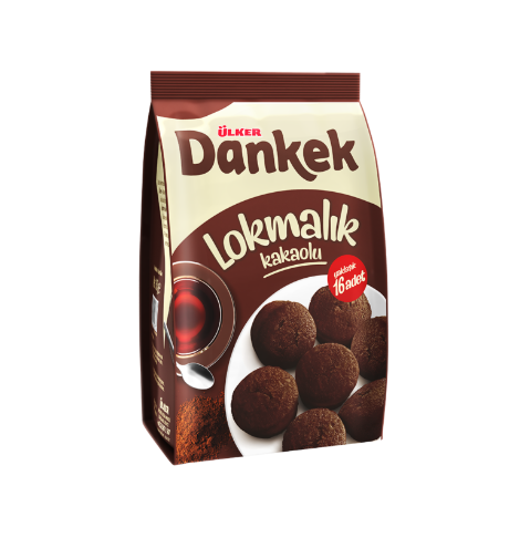 ÜLKER DANKEK LOKMALIK KAKAOLU 180G