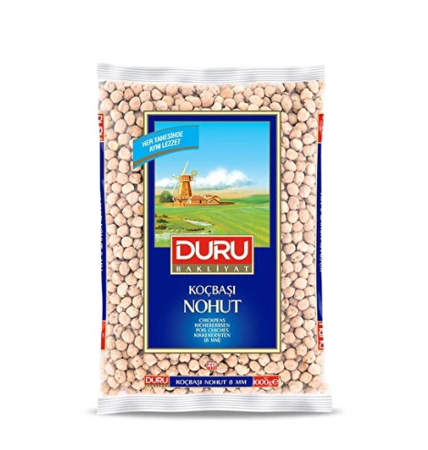 DURU KOÇBAŞI NOHUT 8 MM 1 KG