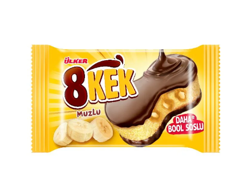ÜLKER DANKEK 8KEK ÇİKOLATALI MUZLU 55 GR