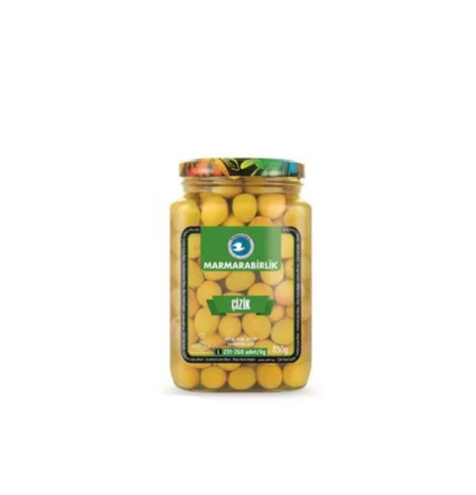 MARMARABİRLİK ÇİZİK ZEYTİN (XL) CAM 850 GR