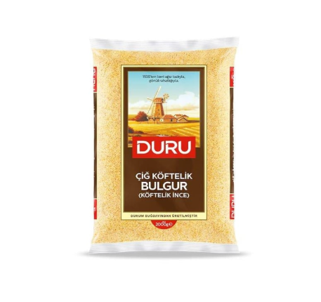 DURU ÇİĞKÖFTELİK BULGUR 2 KG
