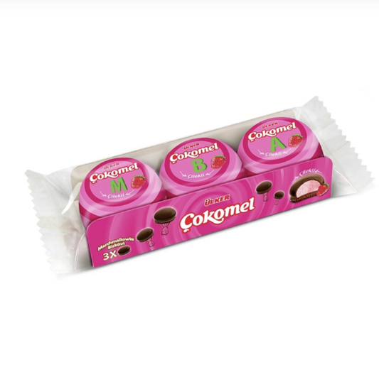 ÜLKER ÇOKOMEL MARSHMALLOW ÇİLEKLİ