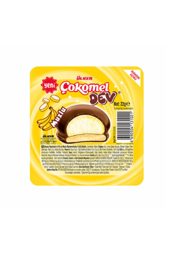 ÜLKER ÇOKOMEL DEV MUZLU 22 GR
