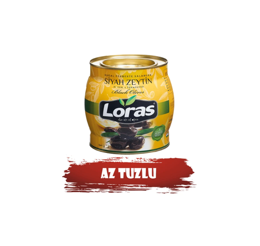LORAS SİYAH ZEYTİN SÜPER 2 KG SARI