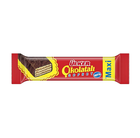 ÜLKER ÇİKOLATALI GOFRET EXTRA BİTTER 45 GR