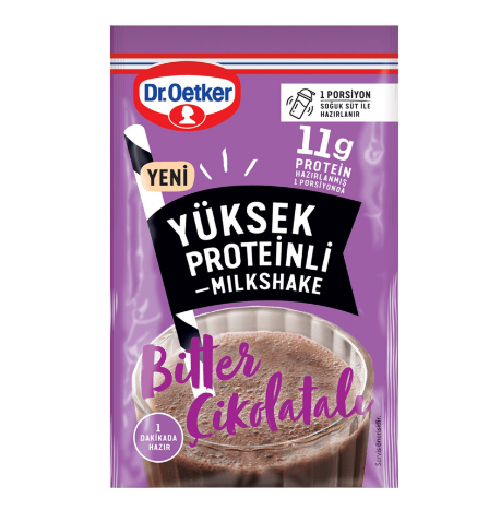 DR.OETKER MİLKSHAKE ÇİKİLATA YÜKSEK proteinli