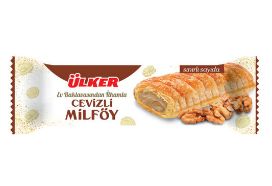 ÜLKER CEVİZLİ KREMALI MİLFÖY 28 GR