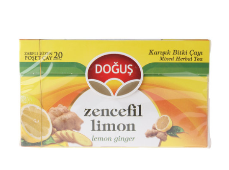 DOĞUŞ BİTKİ ÇAYI ZENCEFİL&LİMON 20 Lİ