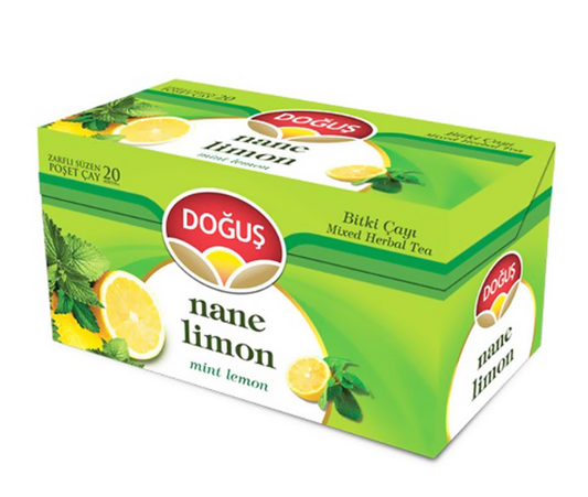 DOĞUŞ BİTKİ ÇAYI NANE LİMON 20 Lİ