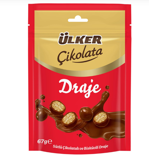 ÜLKER BİSKÜVİLİ DRAJE 67 GR