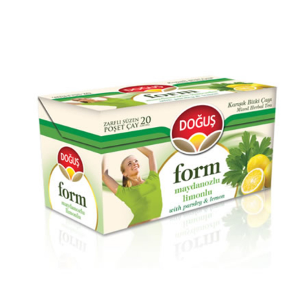 DOĞUŞ BİTKİ ÇAYI FORM MAYDANOZ&LİMON 20 Lİ