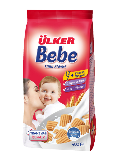 ÜLKER BEBE BİSKÜVİ POŞET 400 GR