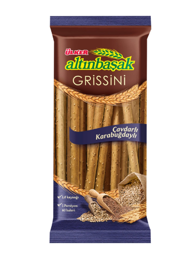 ÜLKER ALTINBAŞAK GRİSSİNİ ÇAVDARLI KARABUĞDAYLI 125 GR
