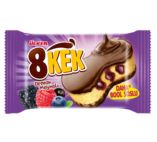 ÜLKER 8 KEK ORMAN MEYVELİ 55