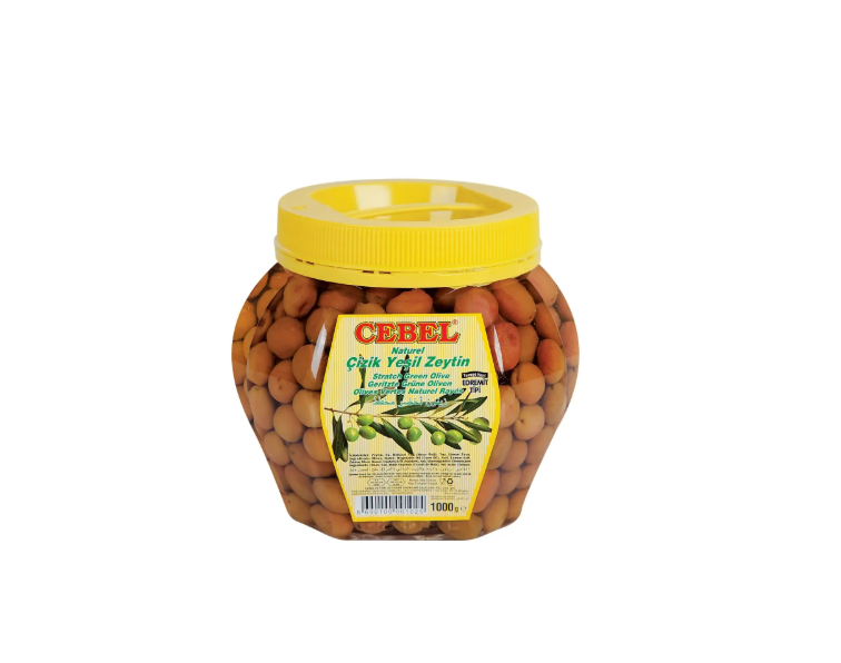 CEBEL YEŞİL ZEYTİN KIRMA 1000 GR