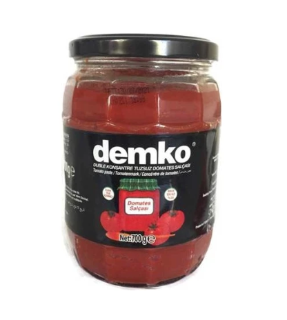 DEMKO CAM DOMATES SALÇASI 700 GR