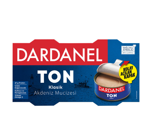 DARDANEL TONLA AYÇİÇEK YAĞLI 2X150 GR