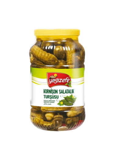 YAĞIZEFE KORNİŞON TURŞU 660 GR CAM