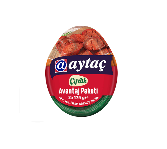AYTAÇ ÇİFLİK PİLİÇ SUCUK 2X175G