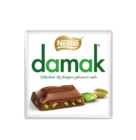 DAMAK FISTIKLI KARE 60 GR