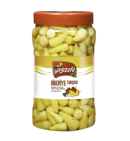YAĞIZEFE BİBERİYE TURŞU NET 700 GR