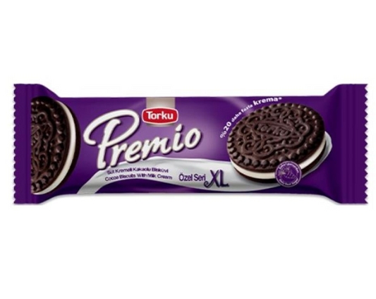 TORKU PREMİO SÜTLÜ KREMALI KAKAOLU BİSKÜVİ