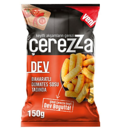 ÇEREZZA BAH. DOMATES SOSLU CİPS 150 GR