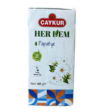 ÇAYKUR BİTKİSEL ÇAY PAPATYA 40 GR