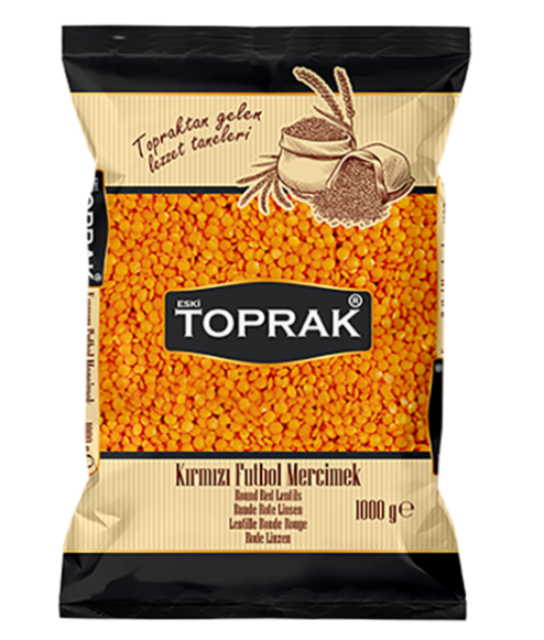 TOPRAK KIRMIZI YAPRAK MERCİMEK 1 KG
