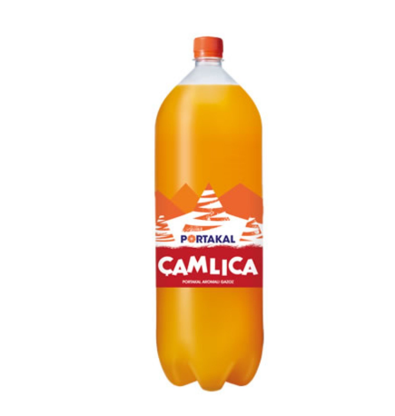 ÇAMLICA GAZOZ 2,5 L PORTAKAL